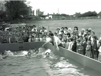 Hollesley School New Pool 1965