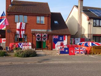 Even more Flags in Mallard Way